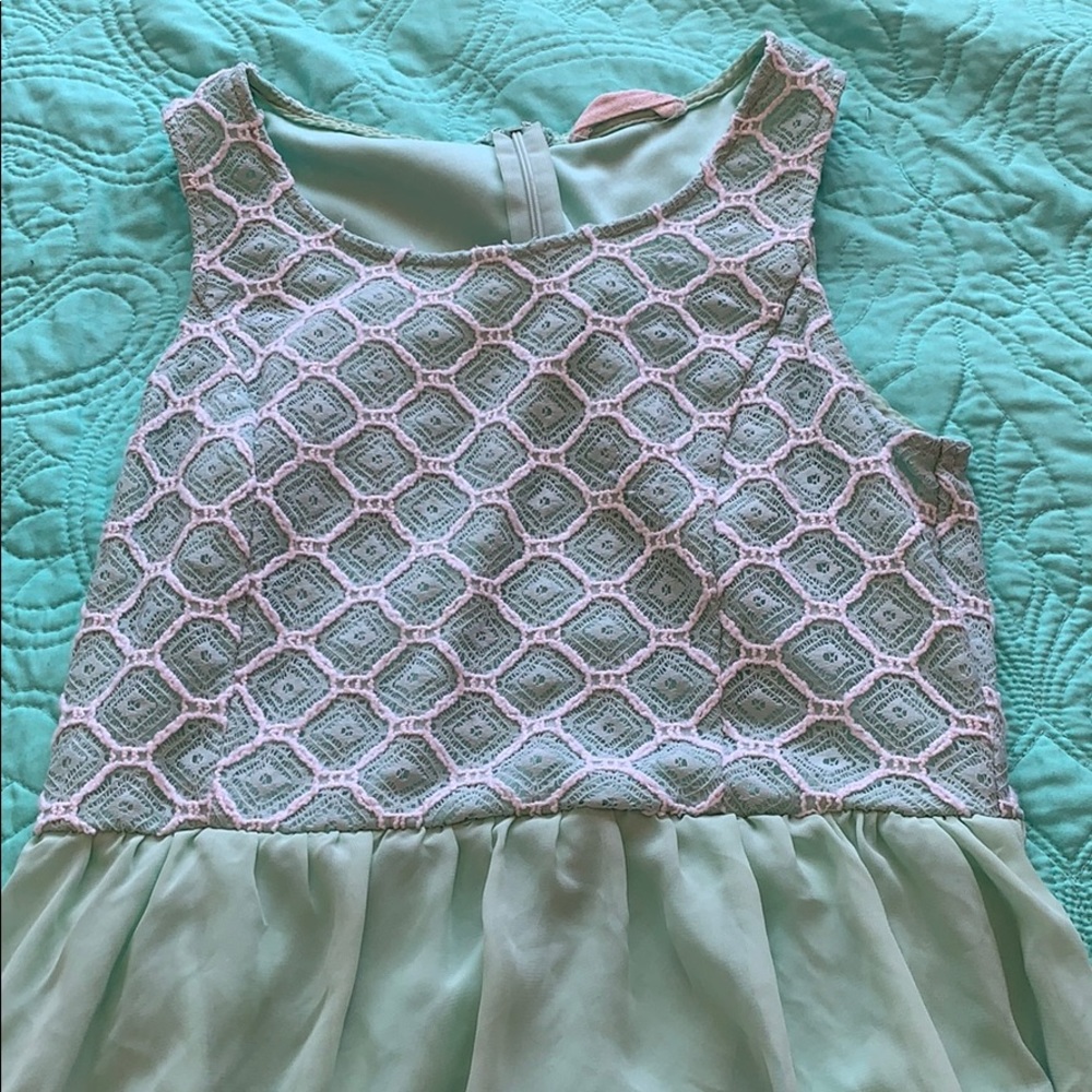 Aqua Summer  dress
